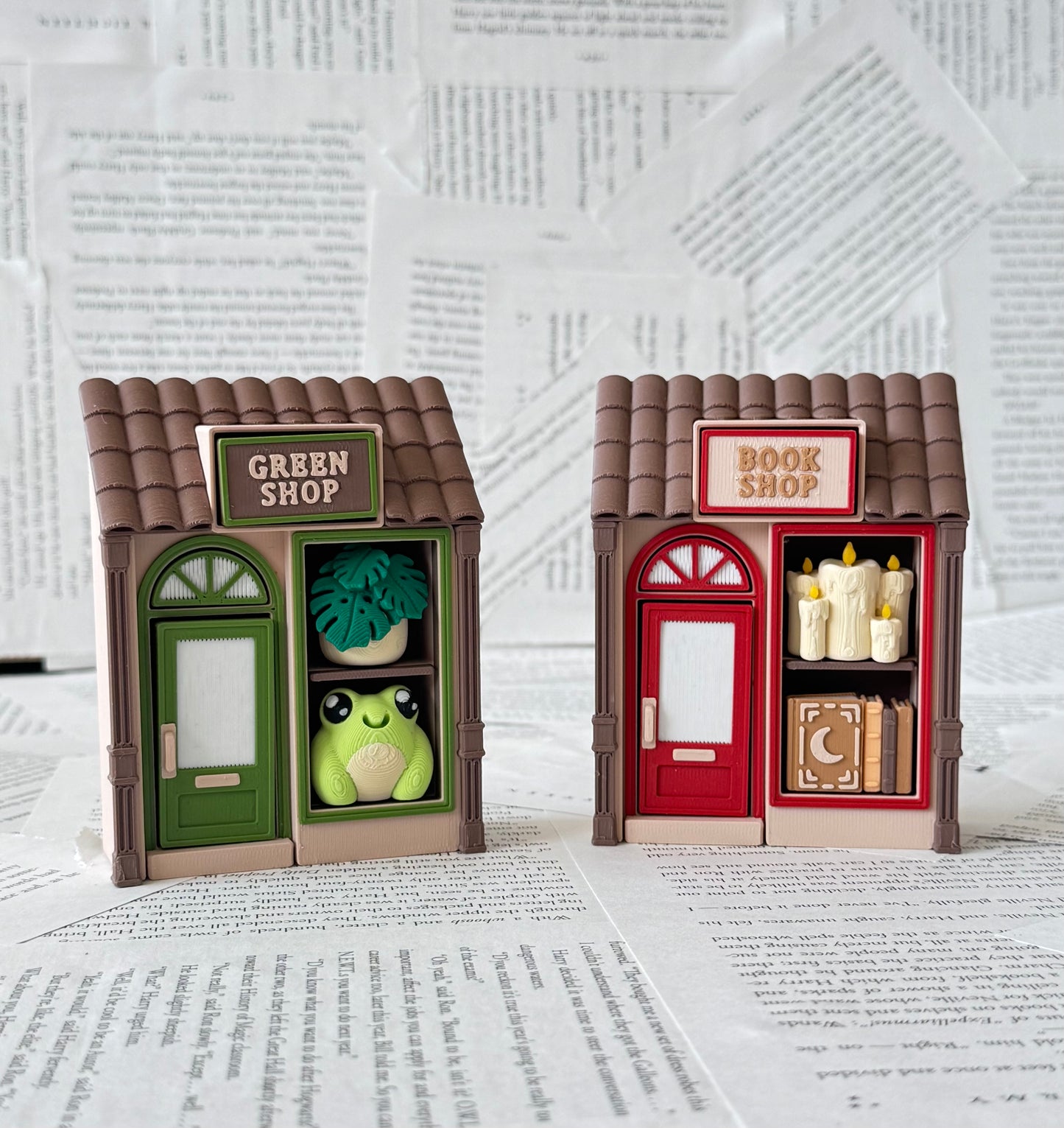 Cozy Bookshop Fidget Clicker