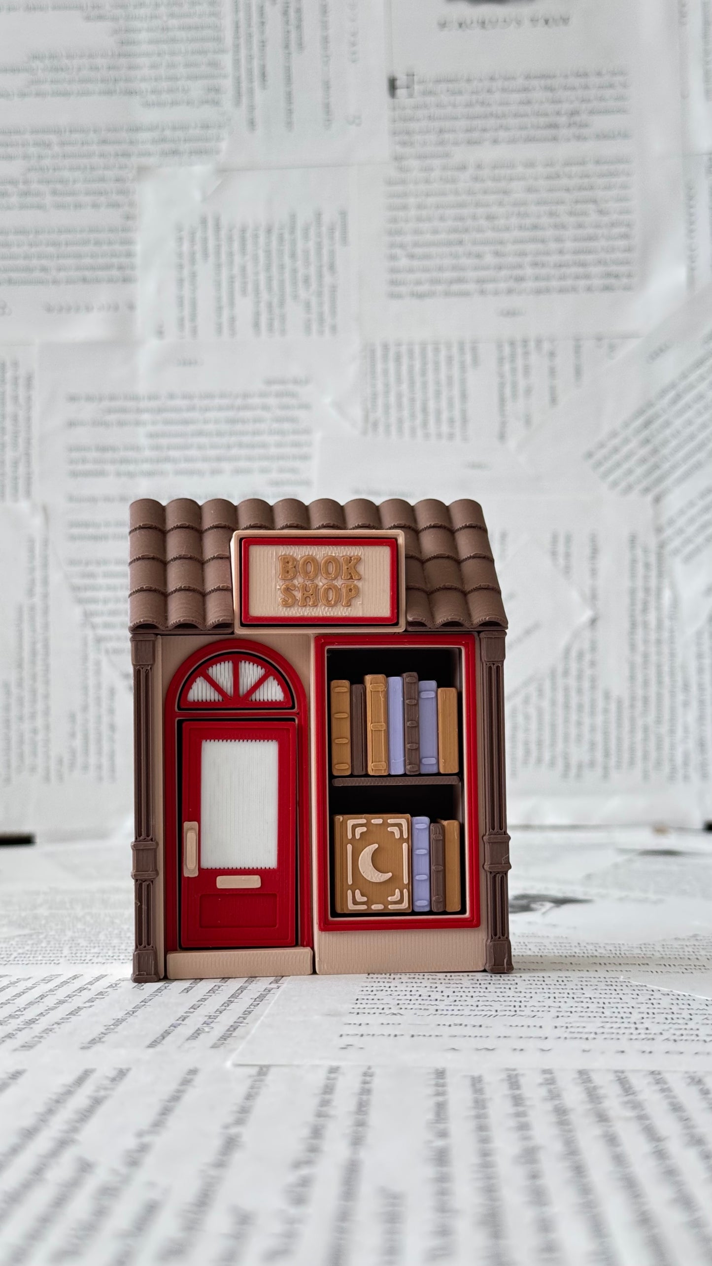 Cozy Bookshop Fidget Clicker