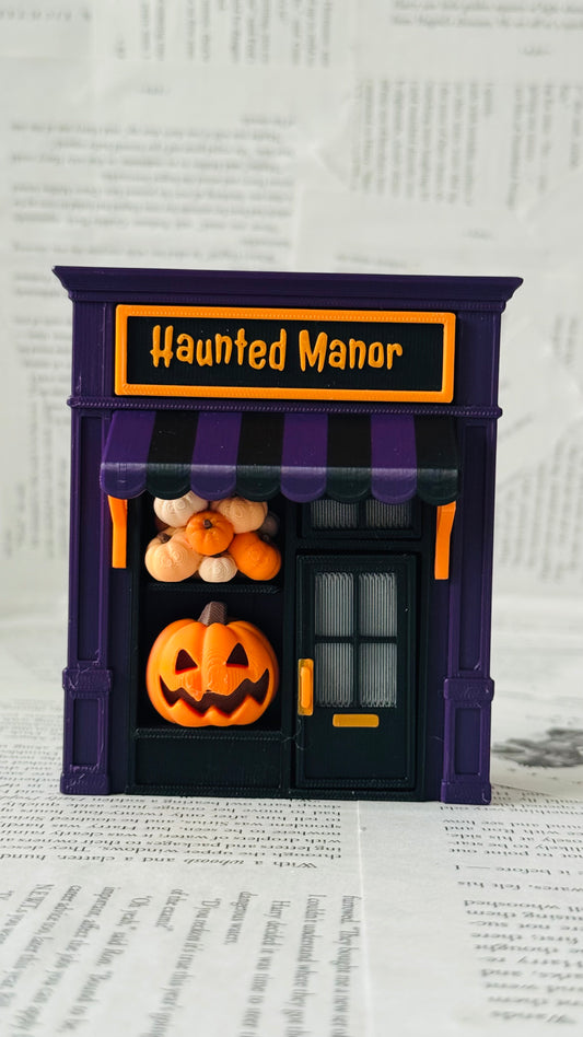 Haunted Manor 4-in-1 Halloween Storefront Fidget Toy