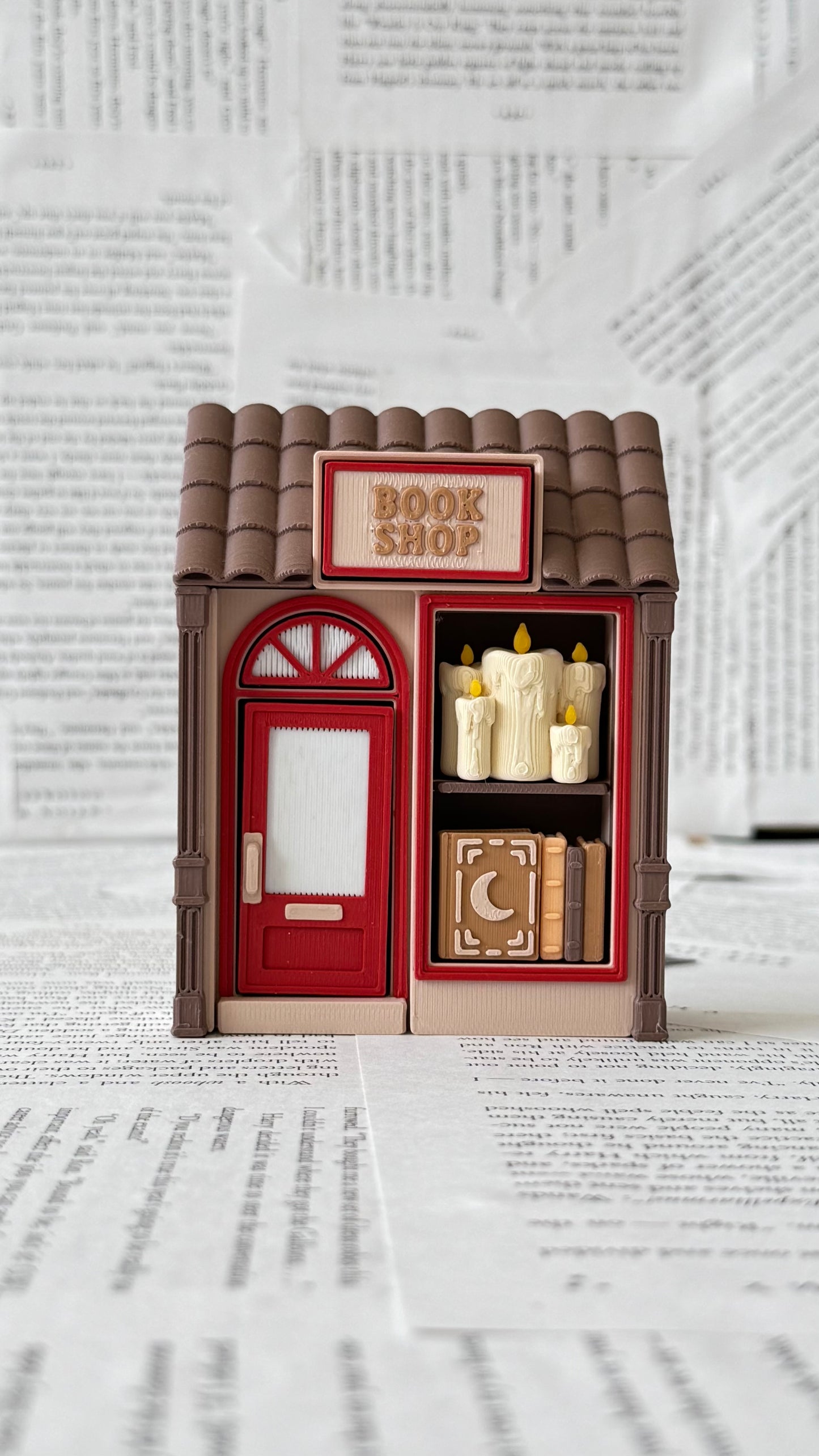 Cozy Bookshop Fidget Clicker