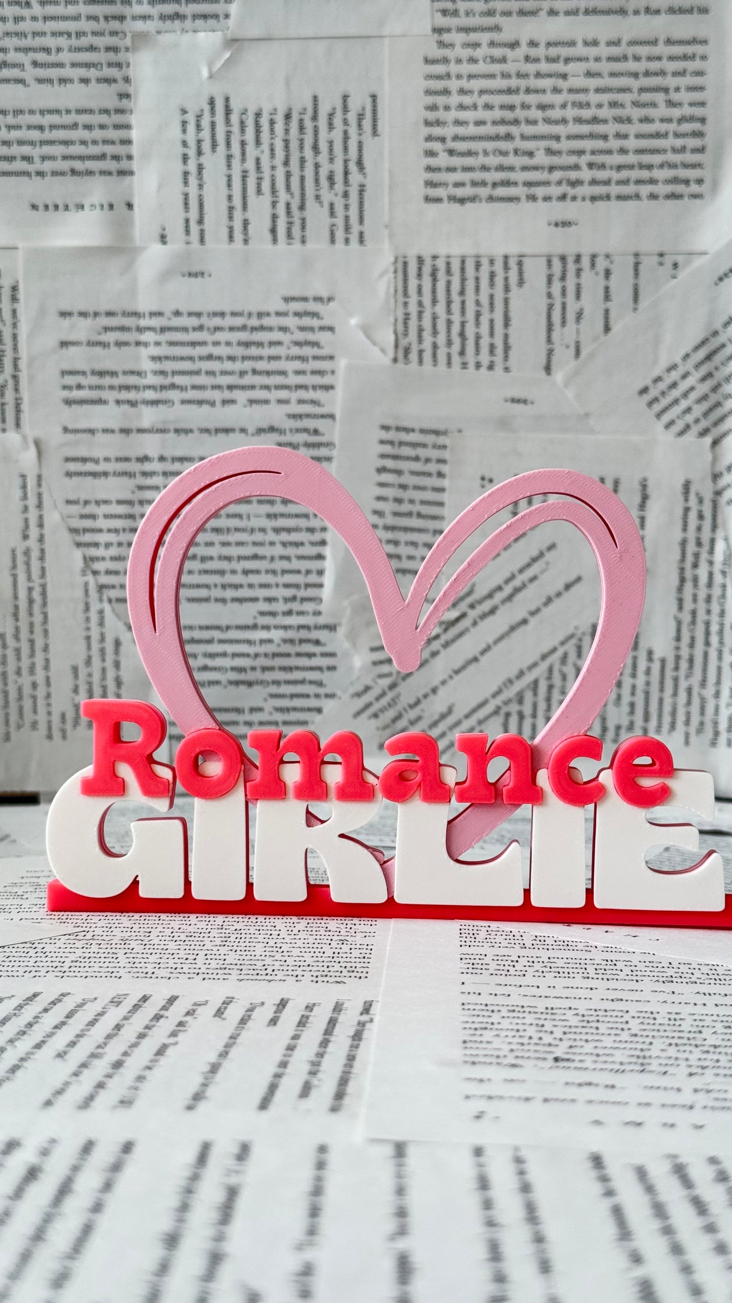 Certified Romance Girlie Sign