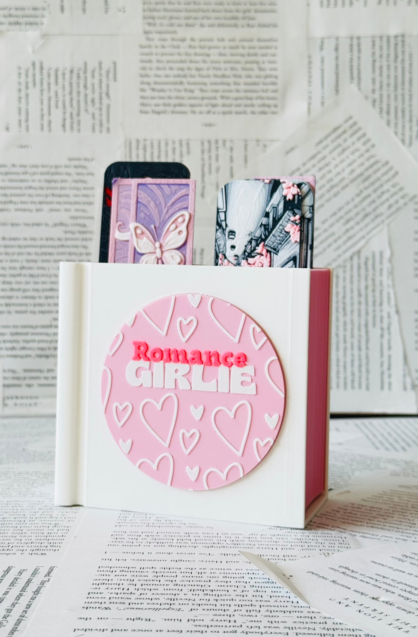 The "Romance Era" Bookmark Holder